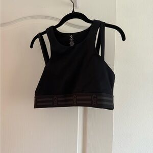 Good American Black Sports Bra SZ 4